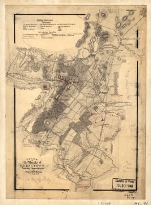 Kernstown > Sketch of the Battle of Kernstown, Sunday, March 23d 1862 / by Jed. Hotchkiss, Top. Engr., V.D.