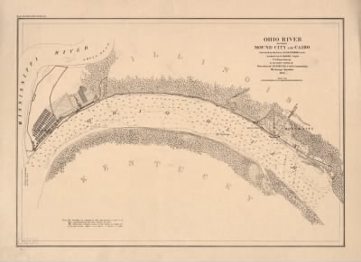 Ohio River > Ohio River between Mound City and Cairo / surveyed by the party of F. H. Gerdes, Asst. assigned by A.D. Bache, Supdt. U.S. Coast Survey to act under orders of Rear Admiral D.D. Porter, U.S.N., Commanding Mississippi Squadron,