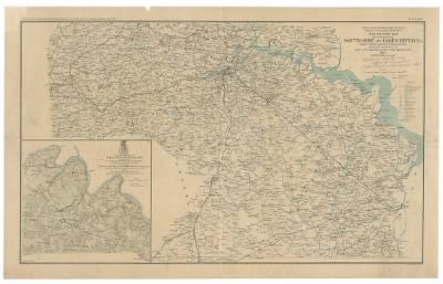 Thumbnail for Chancellorsville, Battle of > Preliminary map of a part of the south side of James River, Va. : from surveys and reconnaissances / made under the direction of Capt. A.H. Campbell, P.E. in ch'ge Top. Dept. D.N.V. 1864, J.H. Patton Asst. Engr.