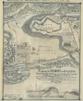 Plan of the redoubt and rifle pits ensilading [sic] the Leesburg and Fairfax turnpikes 2 miles from Alexandria, Virginia. Built by the 38th, 40th N.Y. and 3rd Maine regiments during October and November 1861. Planned and laid - Page 1