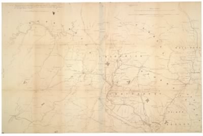 Military departments > Part of "Map of portions of the mility. dep'ts of Washington, Pennsylvania, Annapolis, and north eastern Virginia / compiled in the Bureau of Topographical Eng'rs, War Department &c., July 1861.