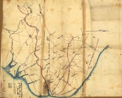 Fairfax County > Sketch of eastern portion of Fairfax County, Va., June 1861.