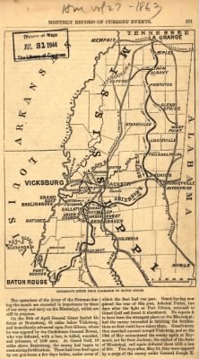 La Grange to Baton Rouge > Grierson's route from La Grange to Baton Rouge. [April 17-May 2, 1863].