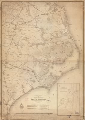 North Carolina, eastern > Eastern portion of the Military Department of North Carolina / compiled from the best and latest authorities in the Engineer Bureau, War Department, May 1862.