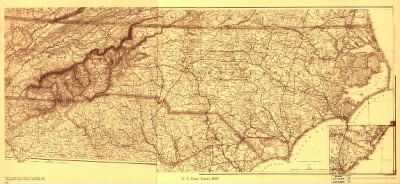 North Carolina > [North Carolina Drawn by A. Lindenkohl] H. Lindenkohl & Chas. G. Krebs, lith. U.S. Coast Survey, A. D. Bache, Supdt. 1865.