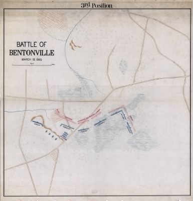 Bentonville, Battle of > Battle of Bentonville, March 19, 1865.