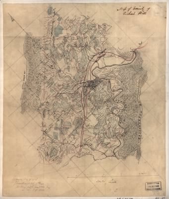 Fisher's Hill > Map of vicinity of Fisher's Hill / approved Dec. 17th, 1864, J. Innes Randolph, 1. Lt. Engrs, for Maj. A.H. Campbell, Eng. in chg., Top. Dept.