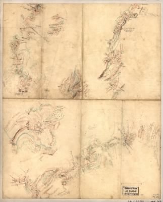 Thumbnail for Fisher's Hill > [Five sketches along the Valley Pike in the vicinity of Fishers Hill, Strasburg, Cottontown, Mount Hope, Toms Brook, etc.].