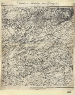 Georgia > Northern Alabama and Georgia / compiled and engraved at the U.S. Coast Survey Office from state maps, post office maps, local surveys, military reconnoissance [sic] and information furnished by the U.S. Engineers attached to