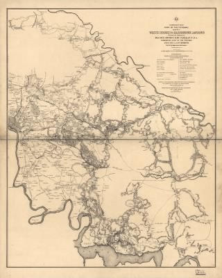 Harrison's Landing (Charles City County) > White House to Harrisons Landing / prepared by command of Maj. Gen. George B. McClellan U.S.A., commanding Army of the Potomac. Brig. Gen. A. A. Humphreys, Chief Top. Engr's., Army of the Potomac ; compiled by Capt. H. L. Abb