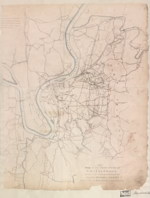 Chattanooga, Battle of > Map of the battlefield of Chattanooga / made to accompany report of Major General U.S. Grant ; by direction of Brigadier General W.F. Smith, Chief Engr., Milty. Div. Miss.