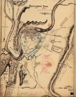 Chattanooga > Chattanooga Tenn. 1863 / G.H. Blakeslee, U.S. Top. Eng.