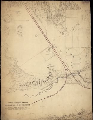Decherd > Topographical sketch of Decherd, Tennessee / surveyed August 26th and 27th, 1862, by Capt. N. Michler, Corps of Topogl. Engrs. - U.S.A., assisted by by J. E. Weyss, Maj. Ky. Vols.