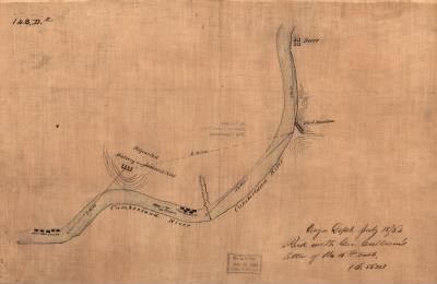 Fort Donelson > [Map of the environs of Fort Donelson, Tennessee, Feb. 1862].