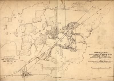 Thumbnail for Stones River, Battle of (Murfreesboro) > Topographical sketch of the battle field of Stone River near Murfreesboro, Tennessee, December 30th 1862 to January 3d 1863 . . . Position of the U.S. troops on the 2d of Jan. 1863. Surveyed under the direction of Capt. N. Mi