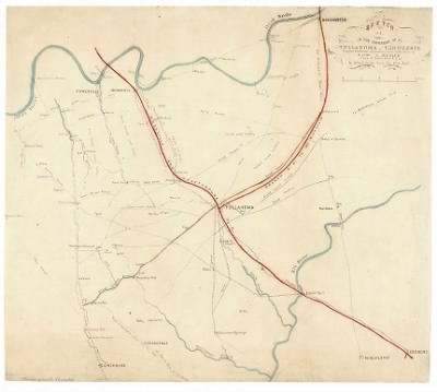 Thumbnail for Tullahoma > Sketch of the environs of Tullahoma, Tennessee / compiled from the best information under the direction of Major N. Michler, Corps of Topogrl. Engr. U.S.A. by John E. Weyss, Maj. Ky. Vols. princ. asst. April 2, 1865. Photogra