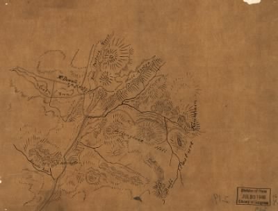 McDowell > [Sketch of the vicinity of McDowell, Va.].