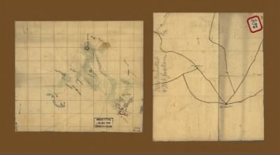 Mt Jackson > [Sketch of roads south and west of Mt. Jackson, Virginia].