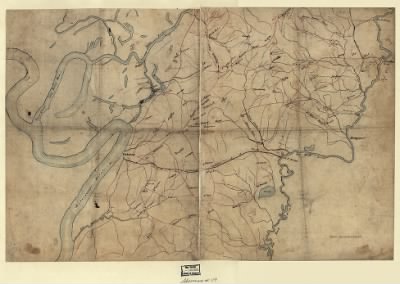 Vicksburg > [Map of the environs of Vicksburg, Mississippi, 1863]
