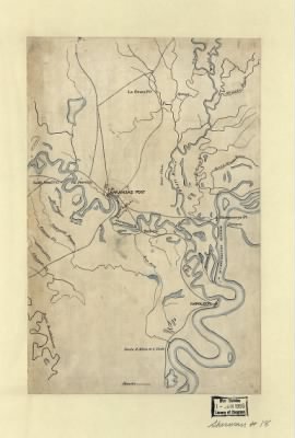 Arkansas Post > [Map of the environs of Arkansas Post, Ark. January 1863].