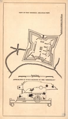 Fort Hindman > View of Fort Hindman, Arkansas Post. [January 11, 1863]