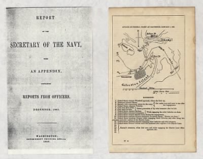 Thumbnail for Galveston Island > Attack on Federal fleet at Galveston, January 1, 1863.