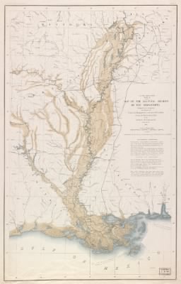 Alluvial Region > Map of the alluvial region of the Mississippi / drawn by Chs. Mahon.