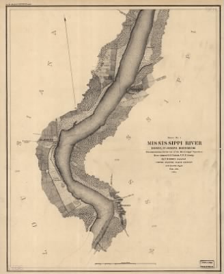 Mississippi River > Mississippi River Reconnaissance for the use of the Mississippi Squadron, Rear Admiral D. D. Porter, U.S.N. Comdg. By F. H. Gerdes, Assistant.