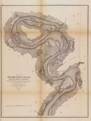 Mississippi River > Mississippi River / reconnaissance for the use of the Mississippi Squadron, Rear Admiral D. D. Porter, U.S.N. Comdg. By F. H. Gerdes, Assistant.