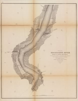 Mississippi River > Mississippi River / reconnaissance for the use of the Mississippi Squadron, Rear Admiral D. D. Porter, U.S.N. Comdg. By F. H. Gerdes, Assistant.