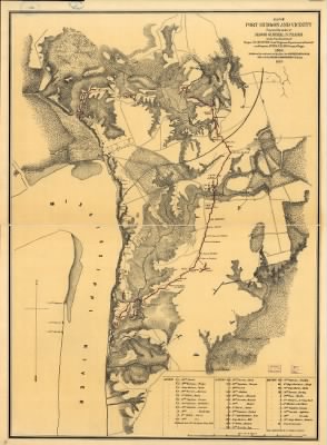 Mississippi River > Map showing the new cut-off made by Lt. Com. T. O. Selfridge, U.S.N., 1863.
