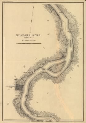 Cairo, Ill. to St Marys, Mo. > Mississippi River from Cairo Ill. to St. Marys Mo. in VI sheets. Reconnaissance for the use of the Mississippi Squadron under command of Acting Rear Admiral S. P. Lee, U.S.N. By the party of F. H. Gerdes, Assistant, assigned