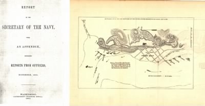 Grand Gulf > Batteries at Grand Gulf captured by the United States Mississippi Squadron, May 3, 1863.
