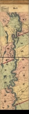 St Louis to Gulf of Mexico > Lloyd's map of the lower Mississippi River from St. Louis to the Gulf of Mexico; compiled from Government surveys in the Topographical Bureau, Washington, D.C.