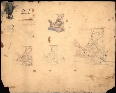 Montgomery County > [Maps of the environs of forts Franklin, Alexander, and Ripley, in Montgomery County, Maryland].