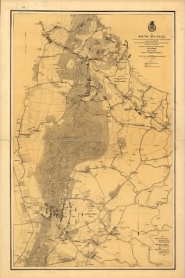 South Mountain, Battle of > South Mountain showing the positions of the forces of the United States and the enemy during the battle fought by the Army of the Potomac under the command of Major General G. B. McClellan, Sept. 14th 1862 Prepared in the Bur