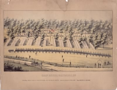 Camp Belger > Camp Belger, Baltimore, M'd. : 114th Regt. New York S. Volunteers--Col. Elisha B. Smith, Lieut. Col. Sam. R. Per Lee, Major Henry B. Morse.