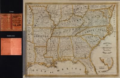 Southern States, seat of war > Perrine's New military map illustrating the seat of war : [southern U.S.].
