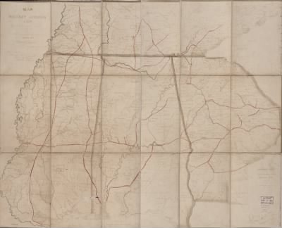 Southern States > Map of the Military Division of the West : (Genl. G.T. Beauregard comdg.) Hd. Qrs. Engrs. Office, Dept. Miss., Ala. &c. / Walter J. Morris, capt. and chief engr. in charge.