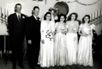 FH-FAMD-009b Norman Van Duncan Age 34 and Flora Annie Miles Age 24 Wedding -- 28 Apr 1948.jpg