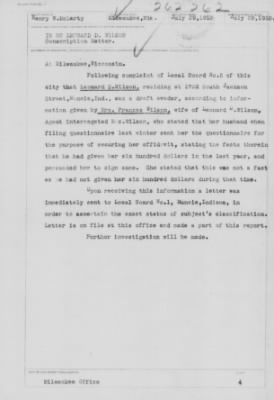 Old German Files, 1909-21 > Leonard D. Wilson (#262262)