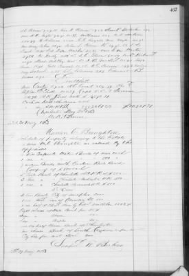 Thumbnail for F (1860 - 1864) > Inventories Of Estates