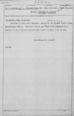 Old German Files, 1909-21 > Willard A. Brickey (#8000-224910)