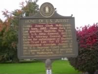 Home of US Jurist James Clark McReynolds, born here 1862