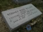 Headstone of Ret Col Rodney R "Hoss" Wildner
