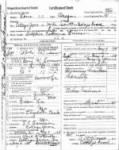 Death Certificate of Delphia Emerson (Lee)