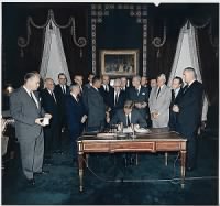 Signing of the Nuclear Test Ban Treaty