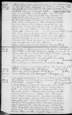 Thumbnail for A (1839 - 1844) > Inventories Of Estates