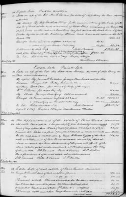 Thumbnail for B (1845 - 1850) > Inventories Of Estates