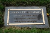 Larry Lee Bremmer - Headstone